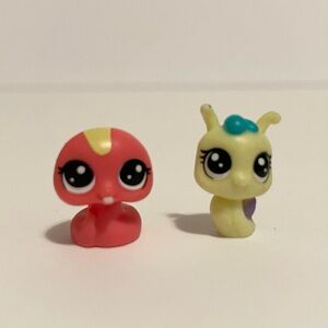 LPS Littlest Pet Shop Snail Tiny Tinsy Tinsie Micro Kai Snako Shari Snailby Mini